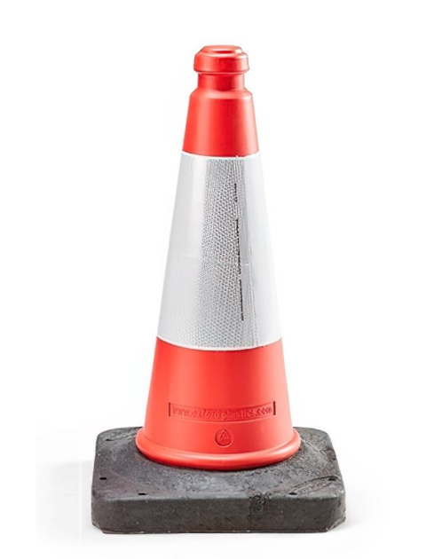 Plastic Traffic Cone - 460mm Thermoplastic Site Products